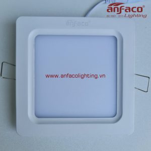 Đèn Anfaco panel âm trần AFC 609-9W 12W vuông siêu mỏng