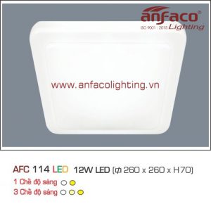 Led ốp trần nổi AFC 114-12W