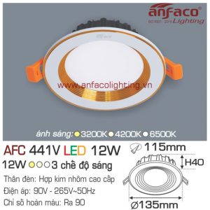 Đèn LED panel Anfaco AFC 441V-12W