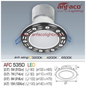 Led âm trần Anfaco AFC 535D-7W