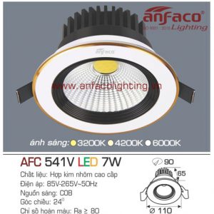 Led âm trần Anfaco AFC 541V-7W