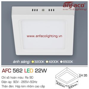 Đèn LED ốp trần nổi Anfaco AFC 562-22W