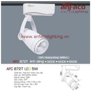 Led tiêu điểm AFC 872T-5W gắn ray