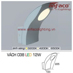Led Anfaco gắn vách 038-12W