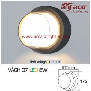 Led Anfaco gắn vách 07-8W