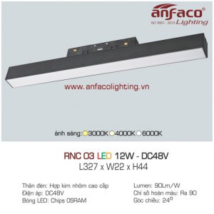 Đèn LED ray nam châm Anfaco RNC 03-12W DC48V